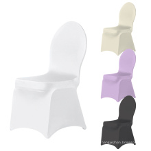 Minorista de lectores 4 PCS CARABLE STRAFT STRING WHITE SPANDEX FIESTA DE BASTO DE BANQUETA DE BANQUETA